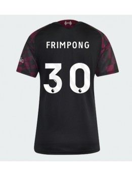 Ženski Nogometna dresi replika Liverpool Jeremie Frimpong #30 Tretji 2026-27 Kratek rokav Ženski Nogometna dresi replika Liverpool Jeremie Frimpong #30 Tretji 2026-27 Kratek rokav